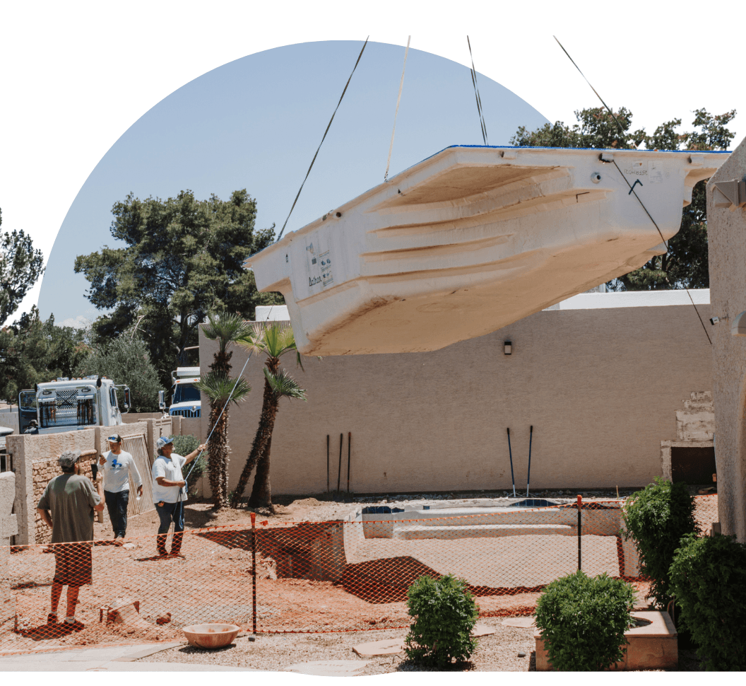 Image showcasing Fiberglass Pool Pricing in Arizona | View Models & Starting Costs